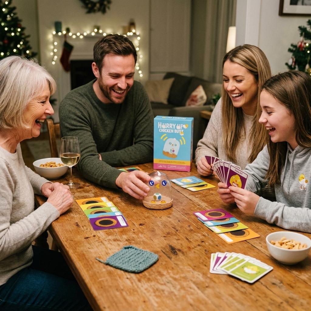 Exploding-Kittens Card Game for Family Party Strategy Fun with Portable Design