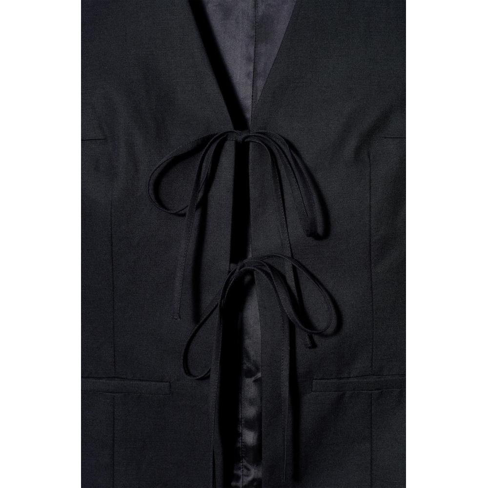 Cos Japan Tie Front Vest