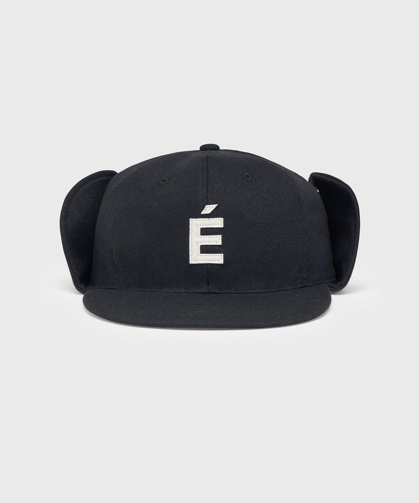 Yunse Wool Earmuff Cap (Black)