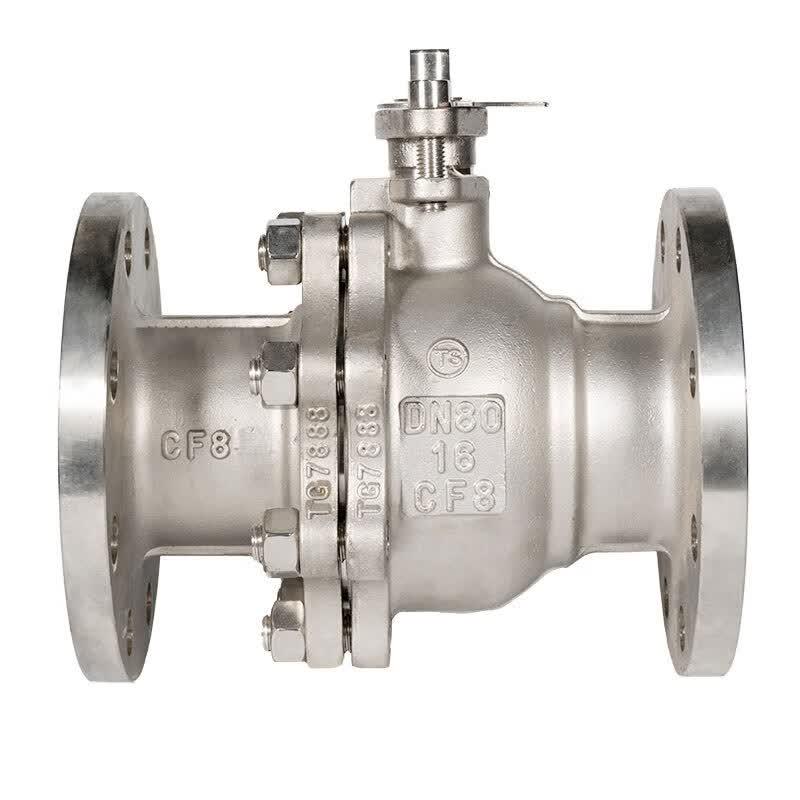 Q41F-16P Stainless Steel Manual Flange Ball Valve