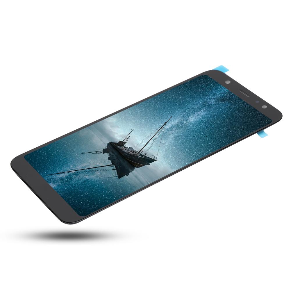 Μαύρη Οθόνη Αφής LCD Κινητού Τηλεφώνου για Samsung A6+ 2018 A605 Αντικατάσταση Κινητού Τηλεφώνου