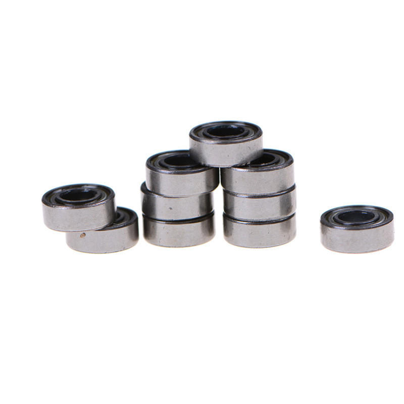 10 Pcs Mr115Zz Miniature Metal Shielded Rubber Sealed Bearing Model 5 X 11 X 4Mm