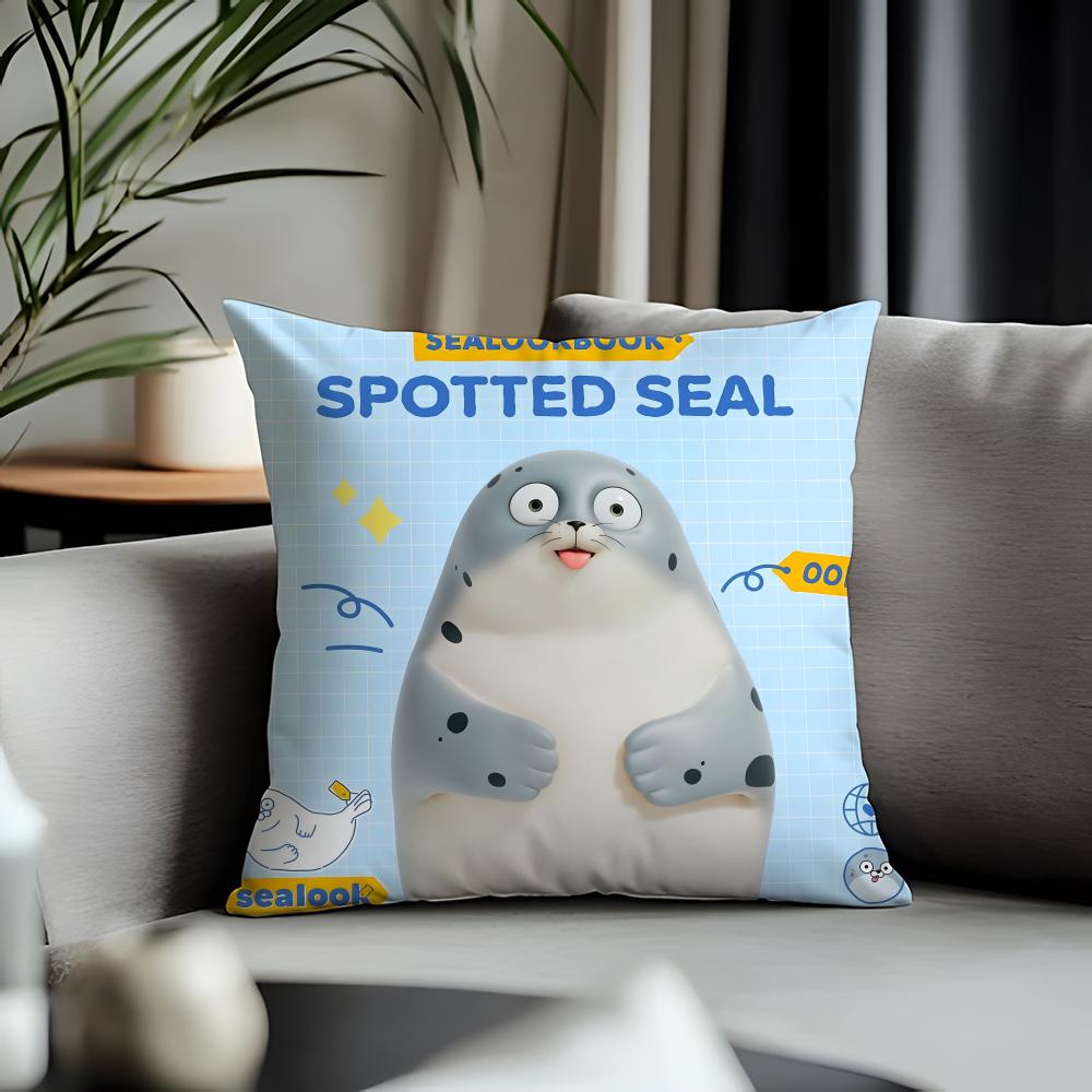 Trending Ssealooking Cushion Cover Antidustmite Pillowcase Invisible Zipper Silky Short Plush Sofa Cushion Cover