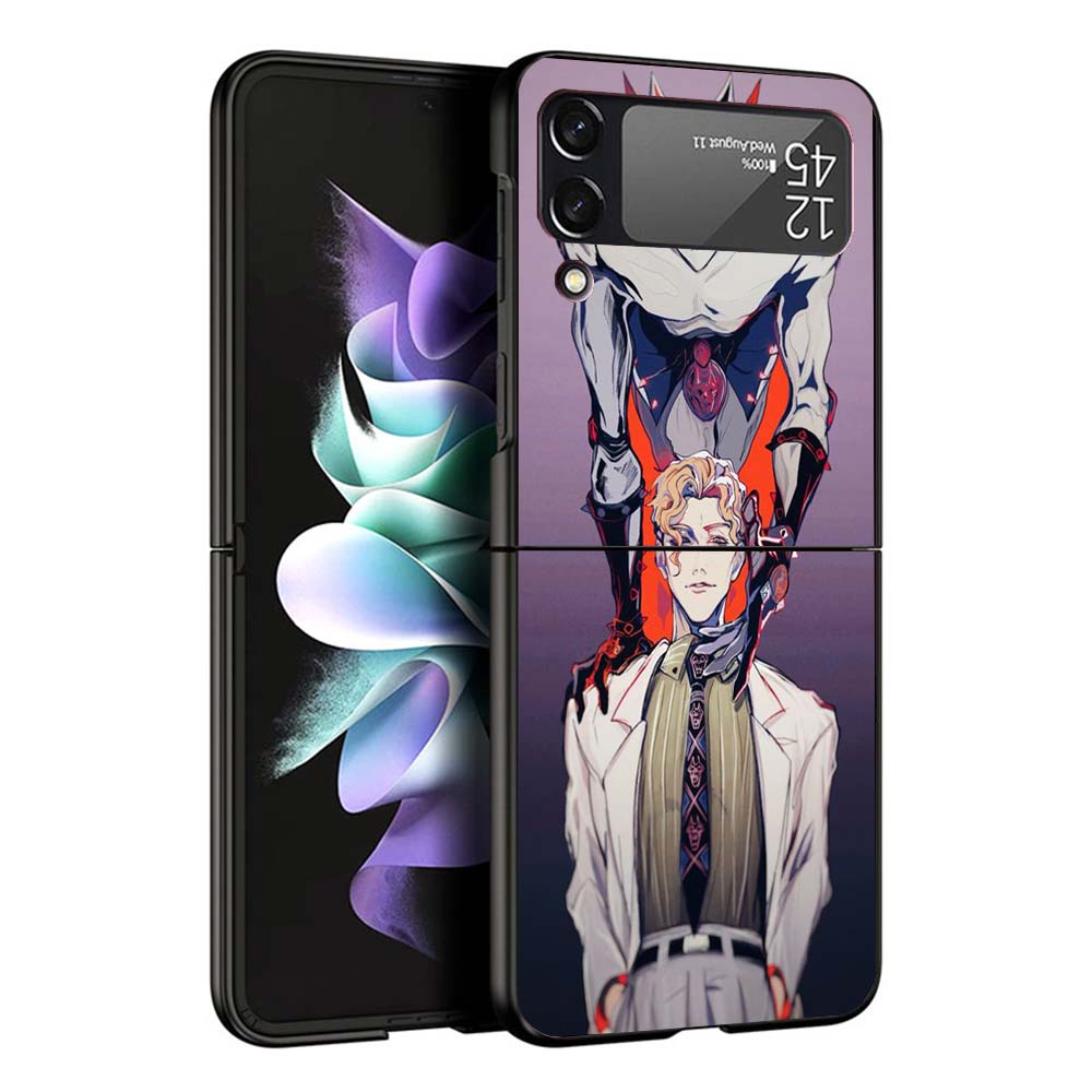 JoJo Bizarre Adventure Phone Case For Samsung Galaxy Z Flip7 Flip6 5G Flip5 Flip4 Flip3 ZFlip 7 6 3 4 5 Shockproof Back Cover Ga