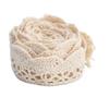 1pcs Beige & White &Black Cotton Lace Trim 2cm Width Scalloped Lace Edge  For Curtain Decoration