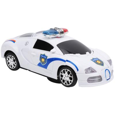 2 In 1 Children Electric RC Racing Car Transforming Vehicle Robot Model Toy with Light