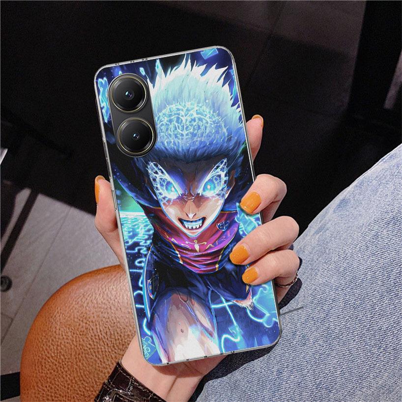 Blue Lock Isagi Yoichi Phone Case For Xiaomi Poco X7 X6 X5 Pro F7 Ultra Redmi 15C 15 13C 13 12C 12 10 10A 10C 9 9A 9C 9T Cover P