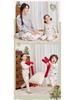 An Dan Christmas Edition Children's Cotton Long-Sleeve Autumn Pajamas Set for Women