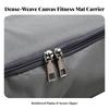 Exercise Mat Bag with Shoulder Strap Sturdy Lightweight for Gym