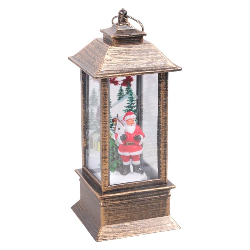

Christmas Retro Lantern Desktop Art Vintage Crafts Office Desktop Decoration