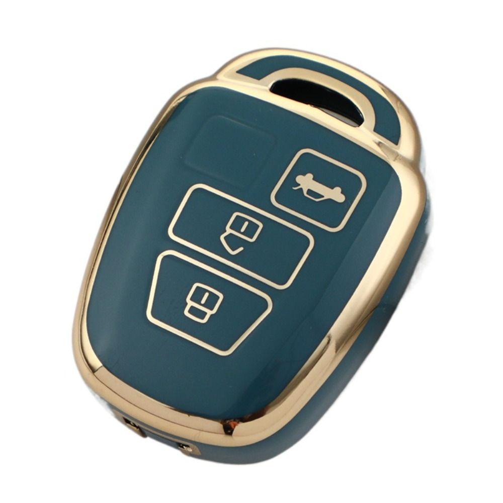 New 2/3/4 Butoons Car Key Case for Toyota/Corolla/Camry 2014 2015 Car Accessories Soft TPU Key Cover Shell Key Protector