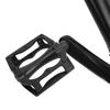 A Pair Aluminium Alloy Black Mountain Bike Pedal Plate Anti‑skid Ball Bearing Pedals Bicycle Accessories