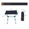 M-Modern-Outdoor Camping Desk Foldable Table Portable Camping Desk For Ultralight Beach Aluminium Hiking Climbing Blue