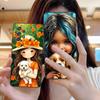 Girl Dog Puppy Matte TPU Mobile Phone Case for Samsung Galaxy M55 54 42 35 34 33 32 23 22 15 14 13 12 F55 5G Colorful Cover