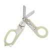 Emergency Response Shears Stainless Steel Luminous Multifunctional Foldable Scissors Pliers for