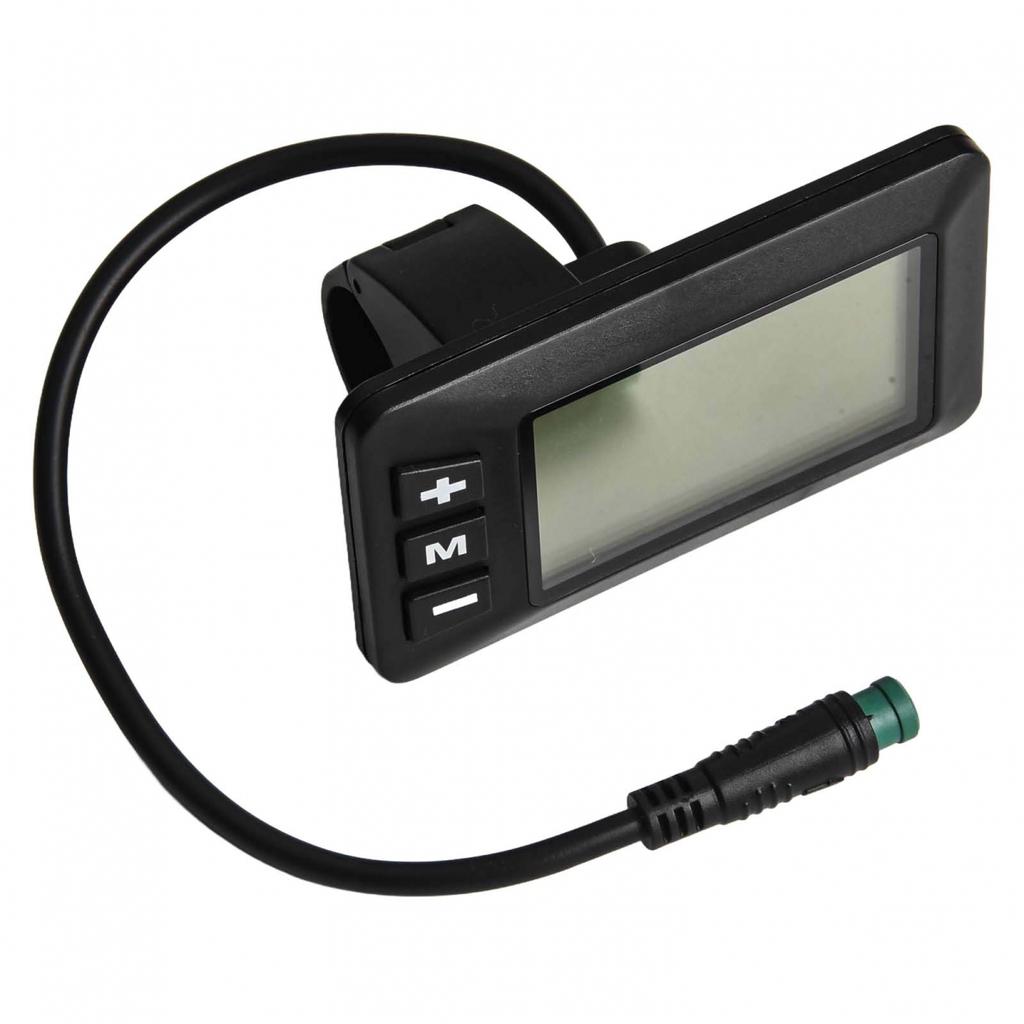 GD01 5-Pin LCD-Display für E-Bike mit Geschwindigkeitsanzeige und Kilometerzähler
