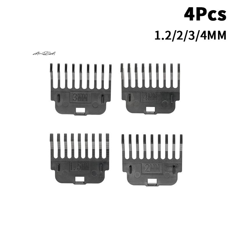 4/6Pcs Professional Hair Clippers Limit Comb Washable Cutting Guide Guards for Electric Clipper Barber Shop
