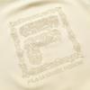 Fila Solid Color Logo Embroidered Hoodie Women Hoodies Beige F11W318215FLK