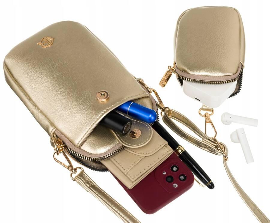 Mini Women's Handbag with an Additional Eco-leather Coin Purse - Rovicky