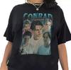 Maglietta Conrad Fisher, Regalo Vintage Anni '90 T-Shirt Conrad Fisher S-5XL