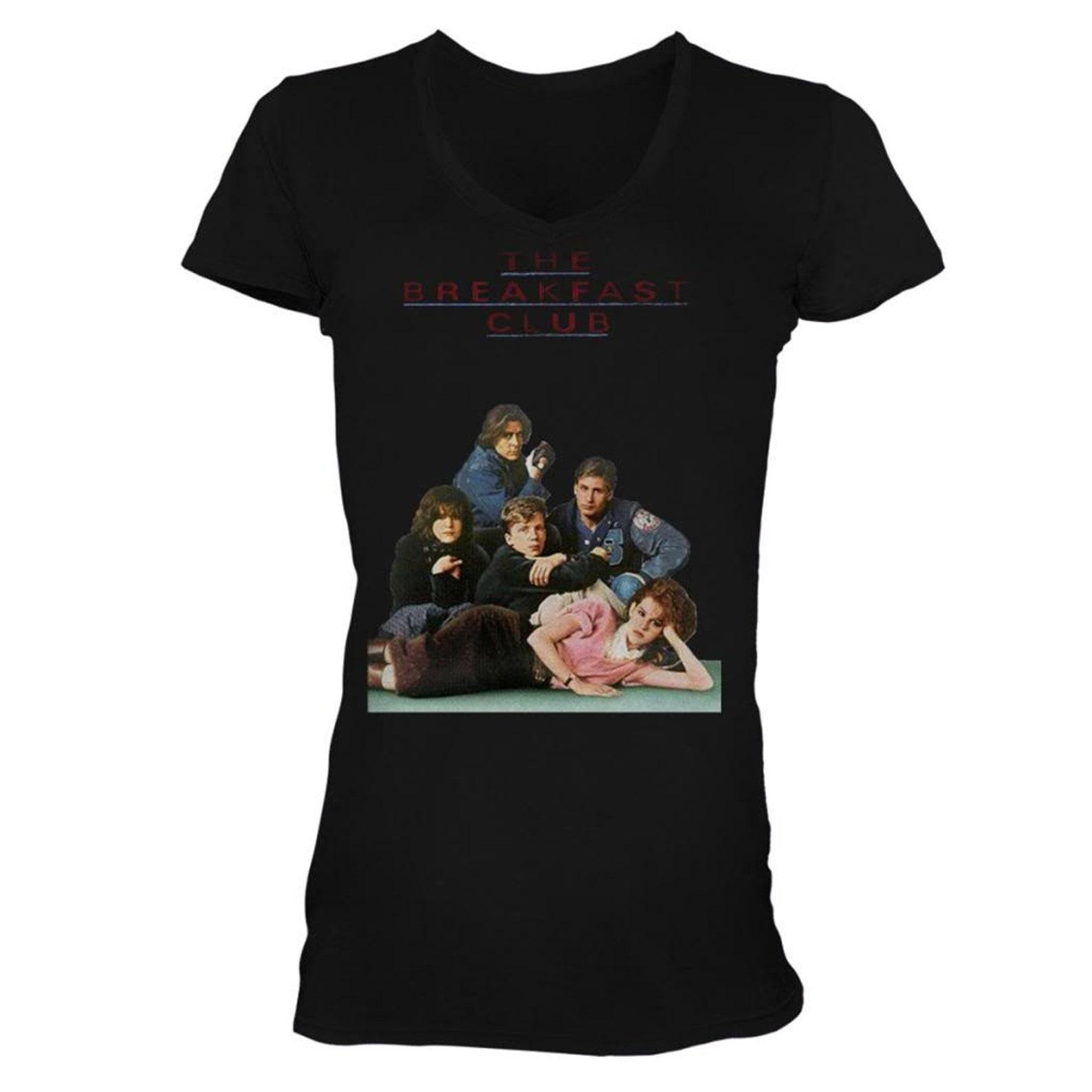 Breakfast Club Poster Black Junior Women s T-Shirt 2XL