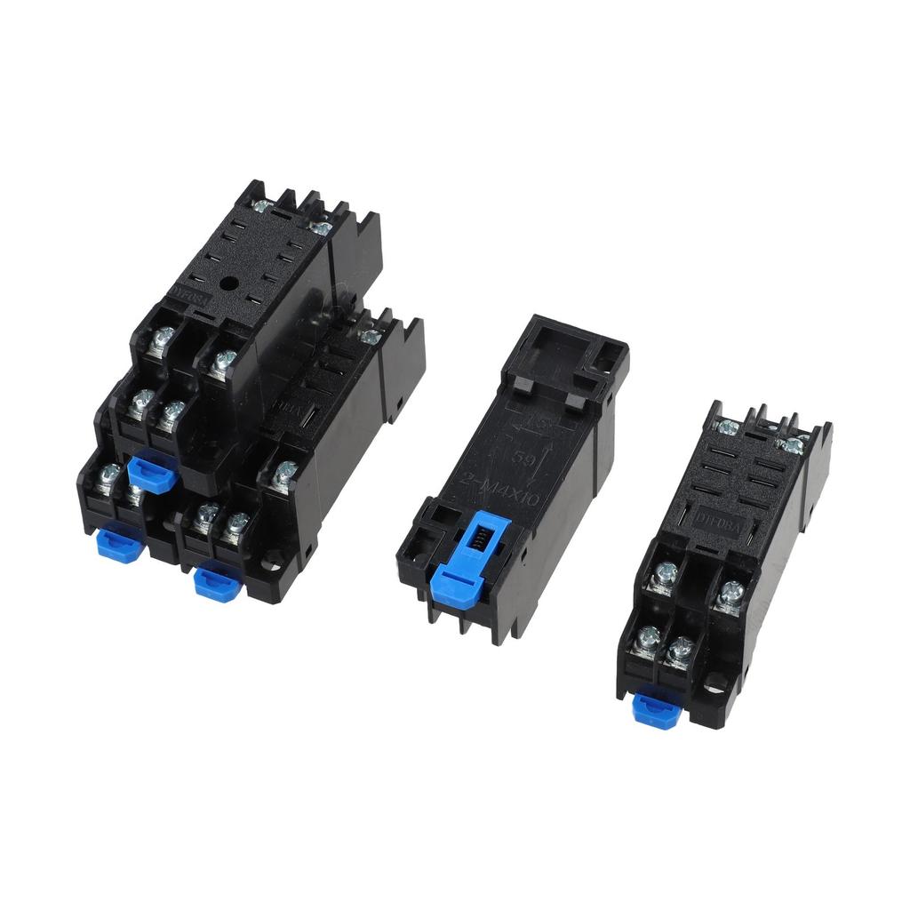 Compatible Relay Socket 8-Pin Socket Base For Electrical Equipment Industrial Equipment Usage 6.8 X 2.2 X 2.8cm