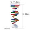 Modello Fatto a Mano della Doppia Elica del DNA per Esperimenti di Biologia e Ausili Didattici Scientifici