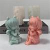 Candle Jar No Odor Health And Safety Creative Angel Girl Jewelry Silicone Mold Non-toxic Harmless Silicone Candle Mold