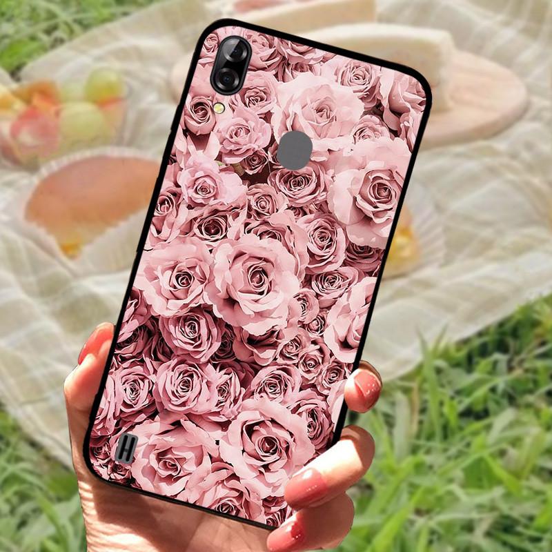 Case For Blackview A60 Cover Silicone Marble Cat Lion TPU Black Soft Covers for Blackview A60 A 60 Bags