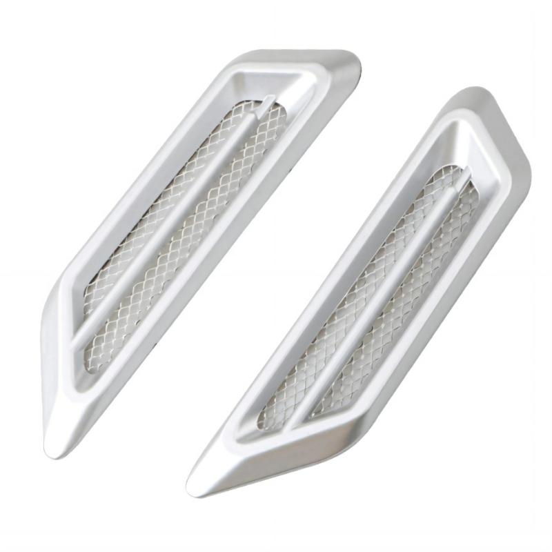 Motorcycles Shark Fin Side Vent Grille ABS Strong Design Enhances Active Look Quick Installation for Exterior Styling