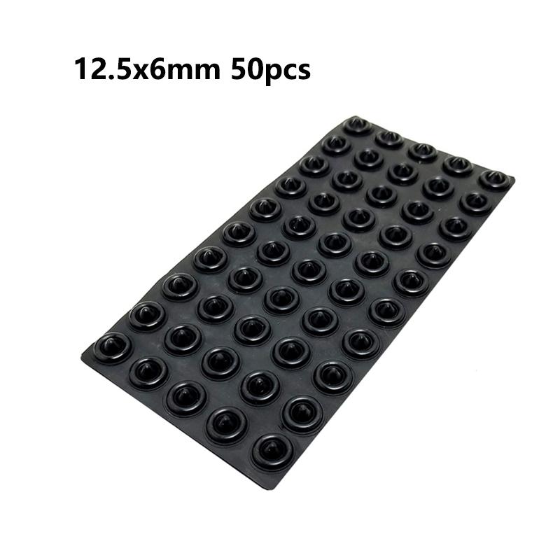 Strong Self-Adhesive Clear Door Stopper Rubber Damper Buffer Cabinet Bumpers Furniture Dots Cushion Protective Pads Tiny Bumpons
