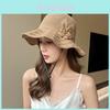 Summer Straw Hat Women Wide Brim Breathable Sun Protection Outdoor Beach Hat