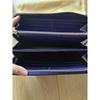 Used LOUIS VUITTON Vernis Zippy Wallet Purple