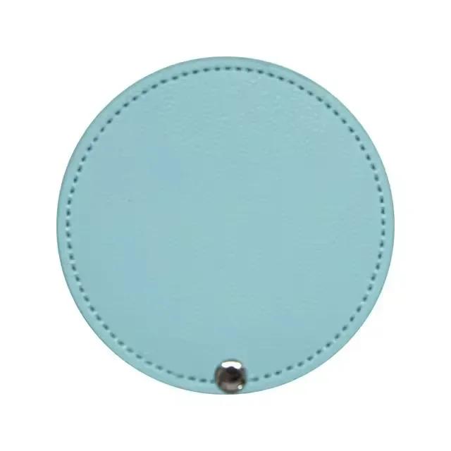 

1PCS Free Custom Ultra-thin Mini Makeup Mirror Portable Compact Pocket Hand Personalized Beauty Cosmetic Party Favor Mirror Gift Laser Engraving синий