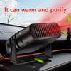 Car Heater 12V/24V Heater Portable Defogger Defroster Heating Fan 200W Dryer Windshield Defogging Household Heater New