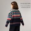 ASK JUNIOR Fair Isle Girls' Jacquard Sweater