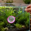 Small Aquarium Fish Net with Round Fine Mesh, Scoop Net for Feeding and Transferring Fish - Aquarium Accessories