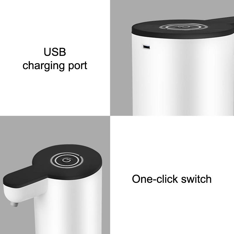 Electric Water Bottle Pump Ultra Drinking Water Dispenser Universial Usb Rechargeable Pump For Kitchen Office Home
