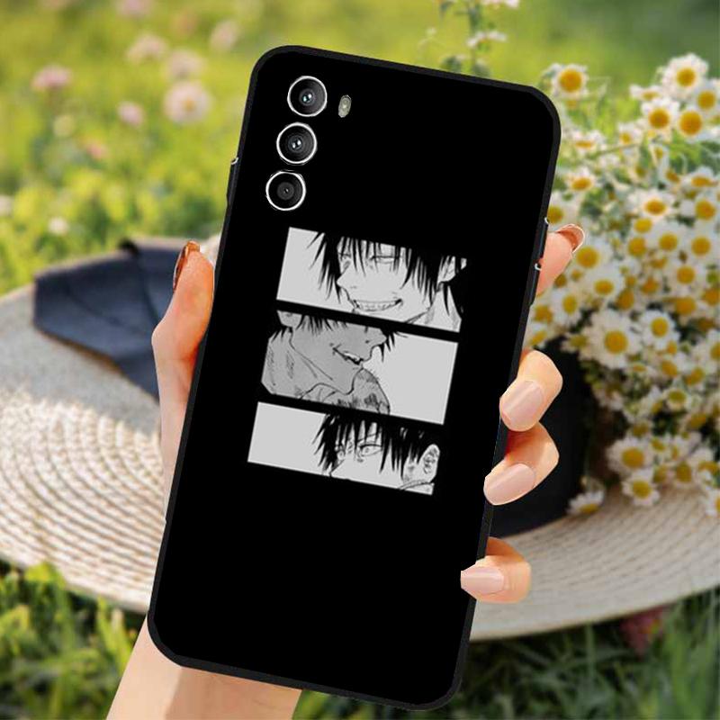 Jujutsu Kaisen Phone Case for Moto G84 G22 G32 G42 G52 G62 G53 G72 G60 G60S G100 G10 G20 G30 G13 G50 G 5G G Pure
