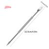 12.5cm Double-ended Nail Art Carved Pen Multi-Function Gel Polish Nail Builder DIY 3D Carving Flower Sculpture Brush