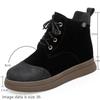 Fashion AIYUQI Women Short Boots Genuine Leather 2025 New Natural Wool Women Winter Shoes Boots Flat Anti-Slip Women Casual Ankle Boots