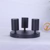3 Light 4 Light Track Lighting Fixtures Matte Black Metal Directional Ceiling Spotlight GU10 Flush Mount Track Light