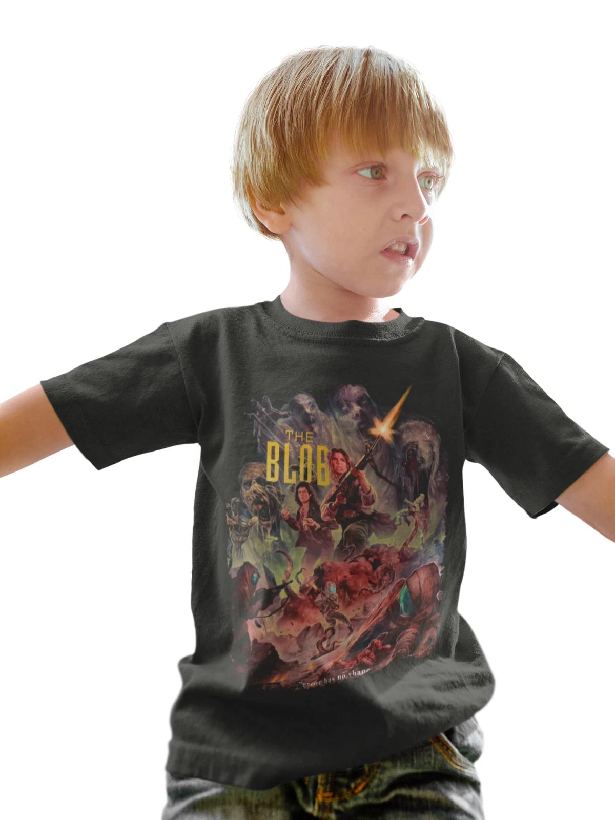 the blob Friday 13th film movie kids halloween boys birthday gift kids boys T-Shirt 1 100