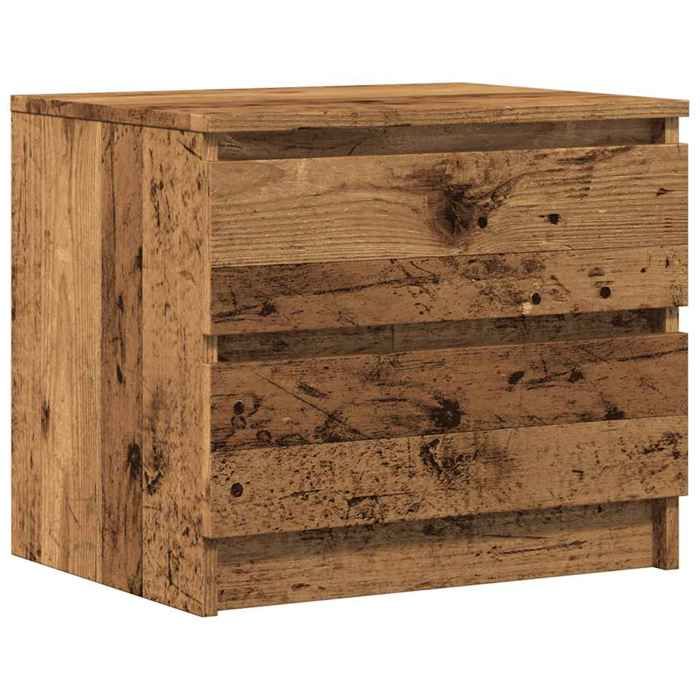 VidaXL Bedside Table Old Wood 50x40x43.5 Cm Engineered Wood, Bedside Cabinet, Side Cabinet, Nightstand, 856518