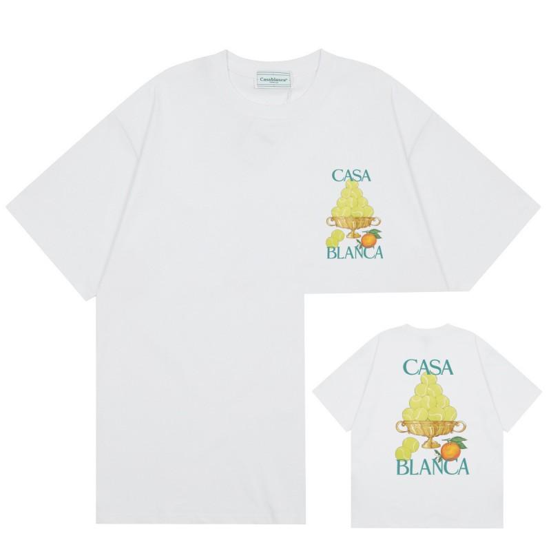 Men Women Streetwear Short Sleeve T-Shirt With Geometric Letter Print Loose Fit Cotton Tee Casual