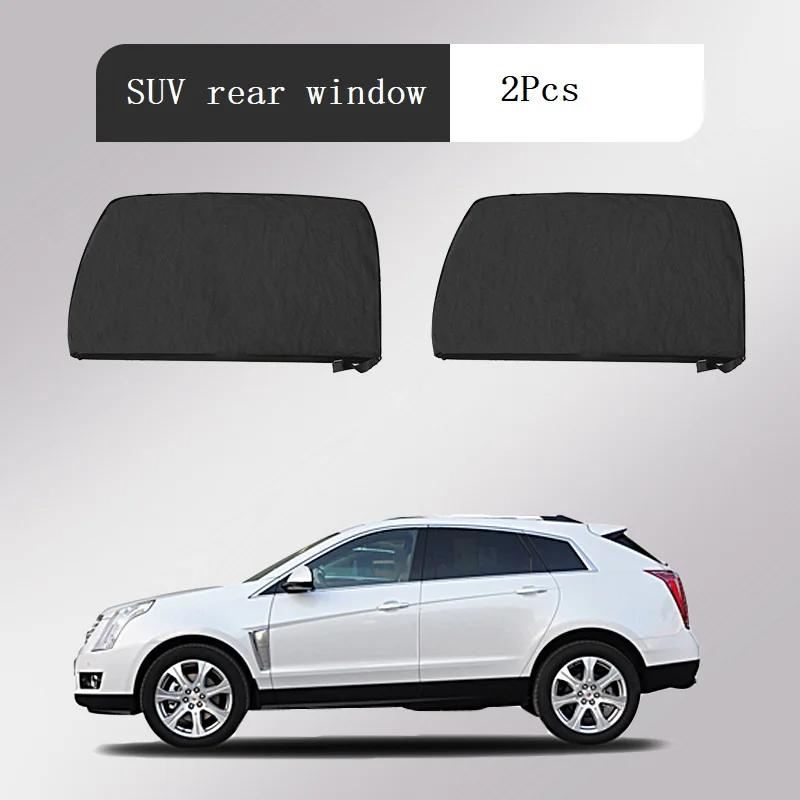 1-4Pcs Car Window Screen Door Covers SUV Sunshade Anti-mosquito Insect Ventilation Breathable Shading Cooling Car Screen Window