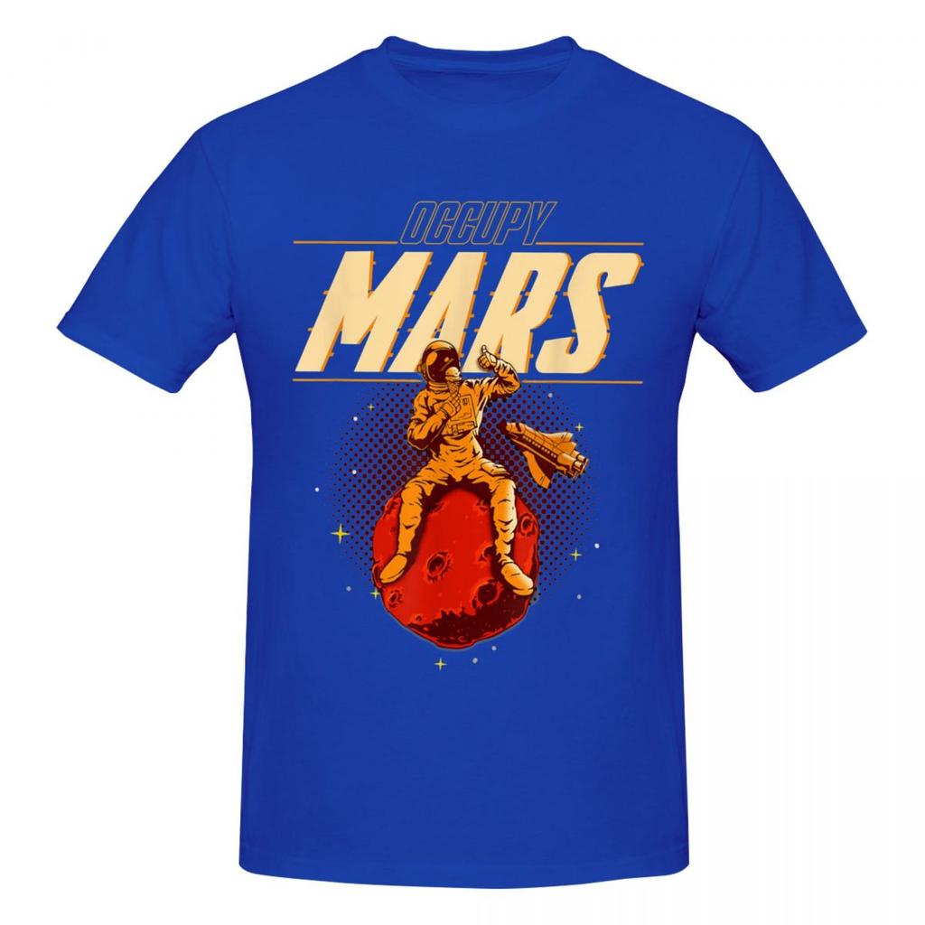 Occupy Mars Trending T Shirts Graphic Y2k Unique Cotton Unisexs Wounisex T Shirts Clothing