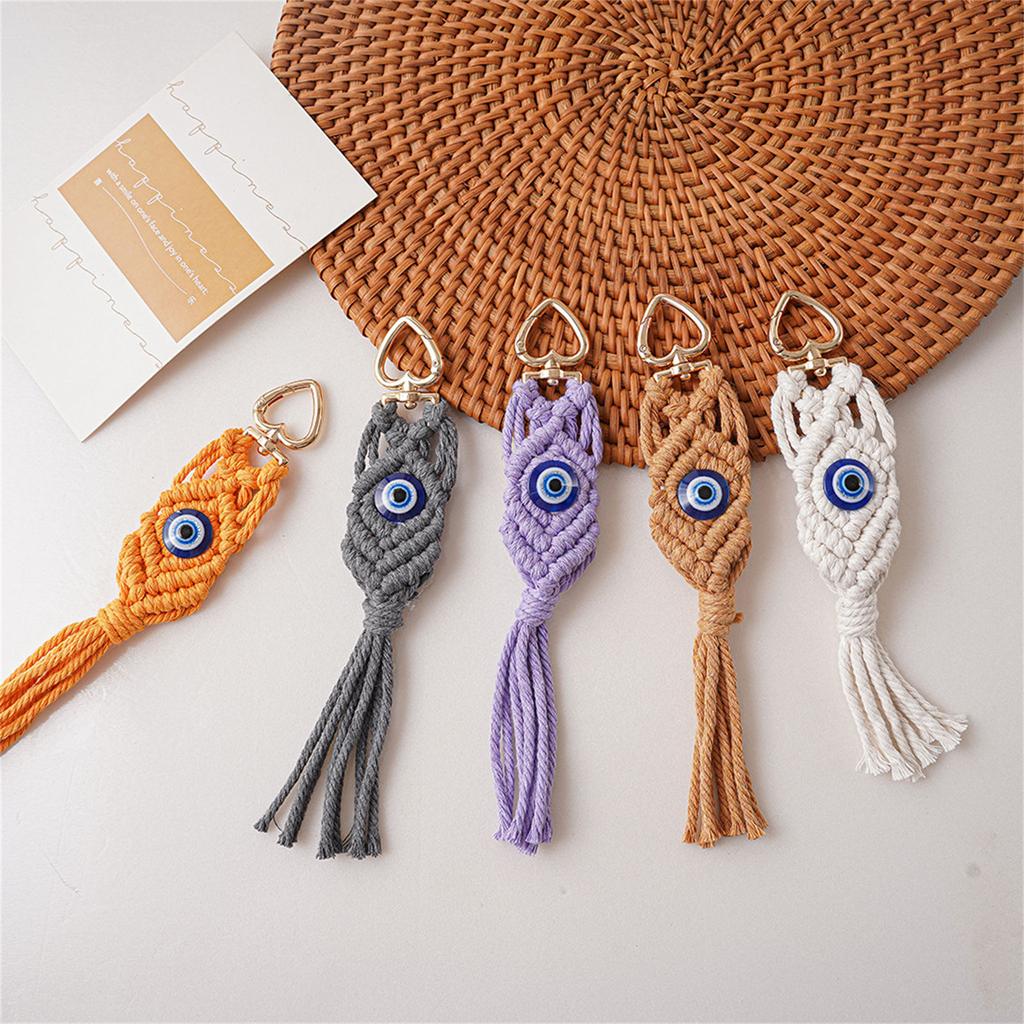 Durable Eye Weave Phone Charm Hangings Decoration Portable Pendant Creative Craftsmanship for Personalized Accessories