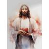 Jesus and The Cross Jesus Poster Christian Lamb of God Art Canvas Painting Christian Wall Art Picture  Living Room Home  Decor