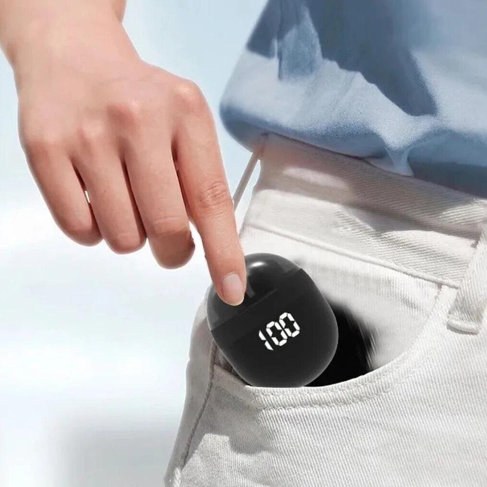 SM001 Invisible אוזניות Bluetooth 5.3 אוזניות אלחוטיות בתוך האוזן עם הפחתת רעש מיקרופון אוזניות אוזניות בס כבד לטלפון חכם